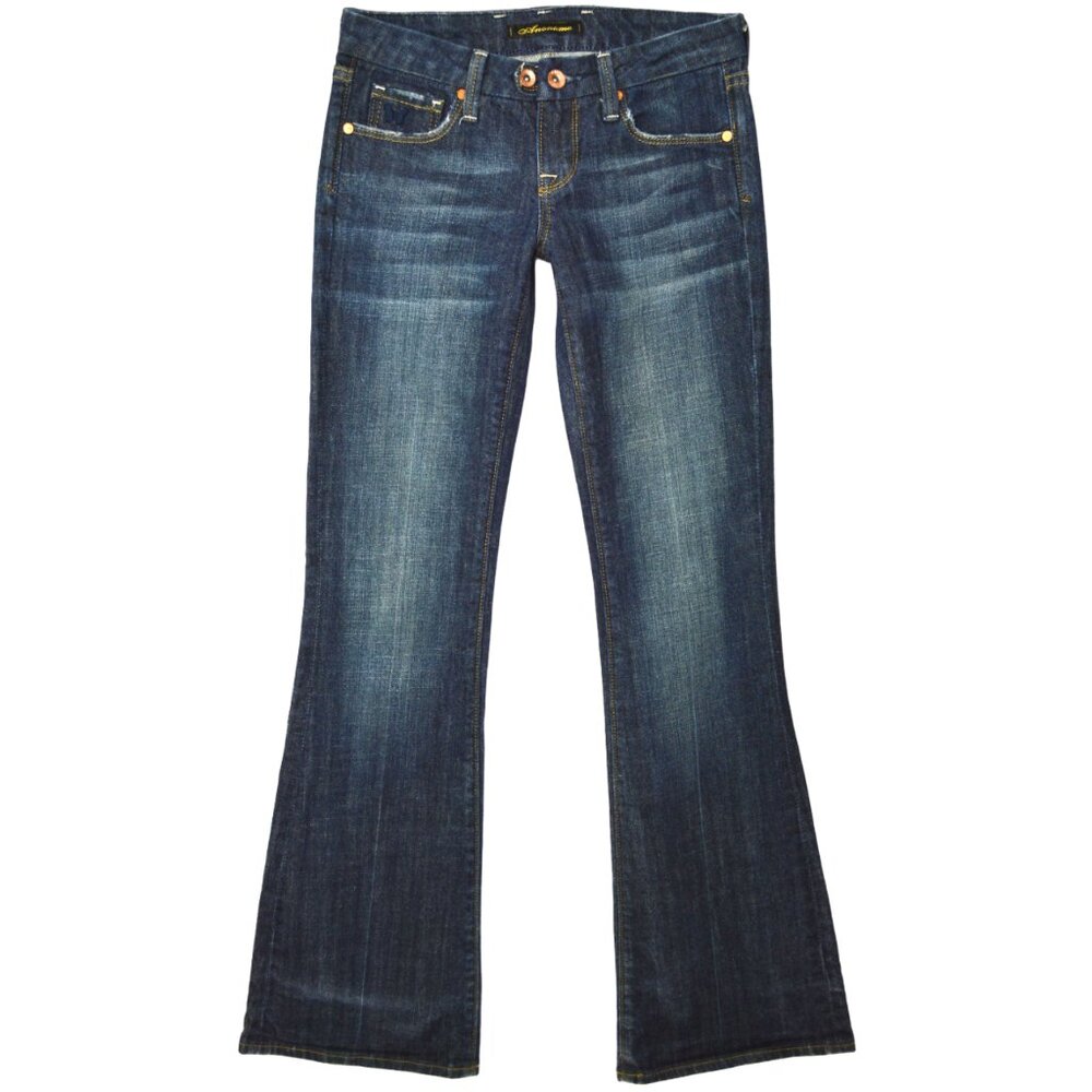 Anoname Jeans Size 25 ANPJ01F Dark Denim Flare
